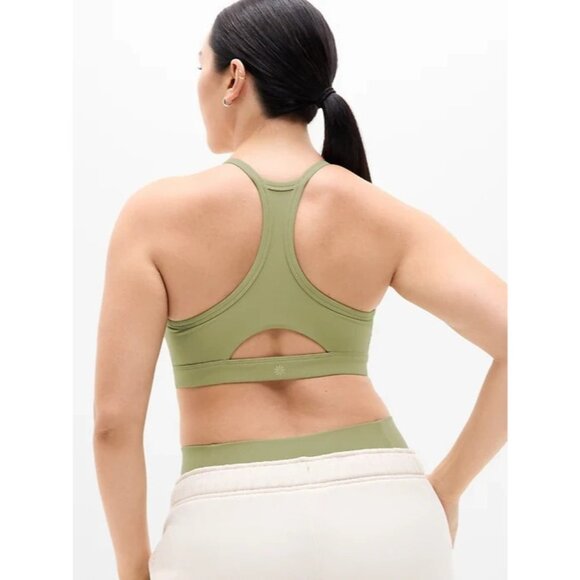 Athleta S Vital Sports Bra Eucalyptus Green Small Cup D-DD - Picture 5 of 6